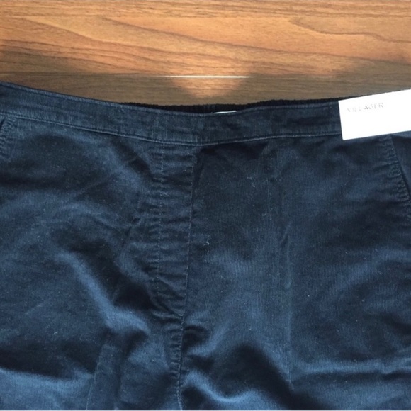 NWT Northern Reflections Wide Leg “Villager” Cords XXL Black - Picture 3 of 8